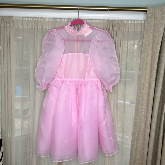 Selkie royal poof dress in pink - Picture 2 of 4